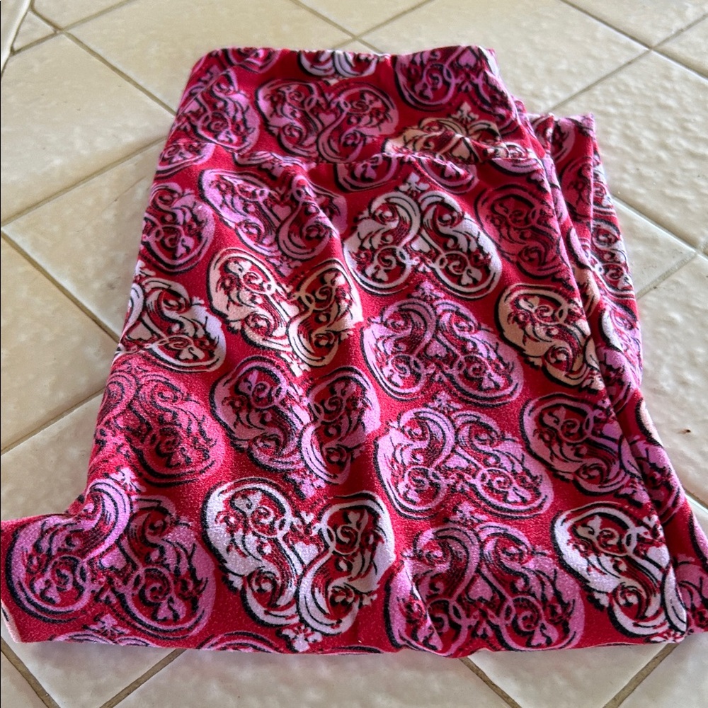 Lularoe Assorted Patterned Leggings - Red, Blue, … - image 6